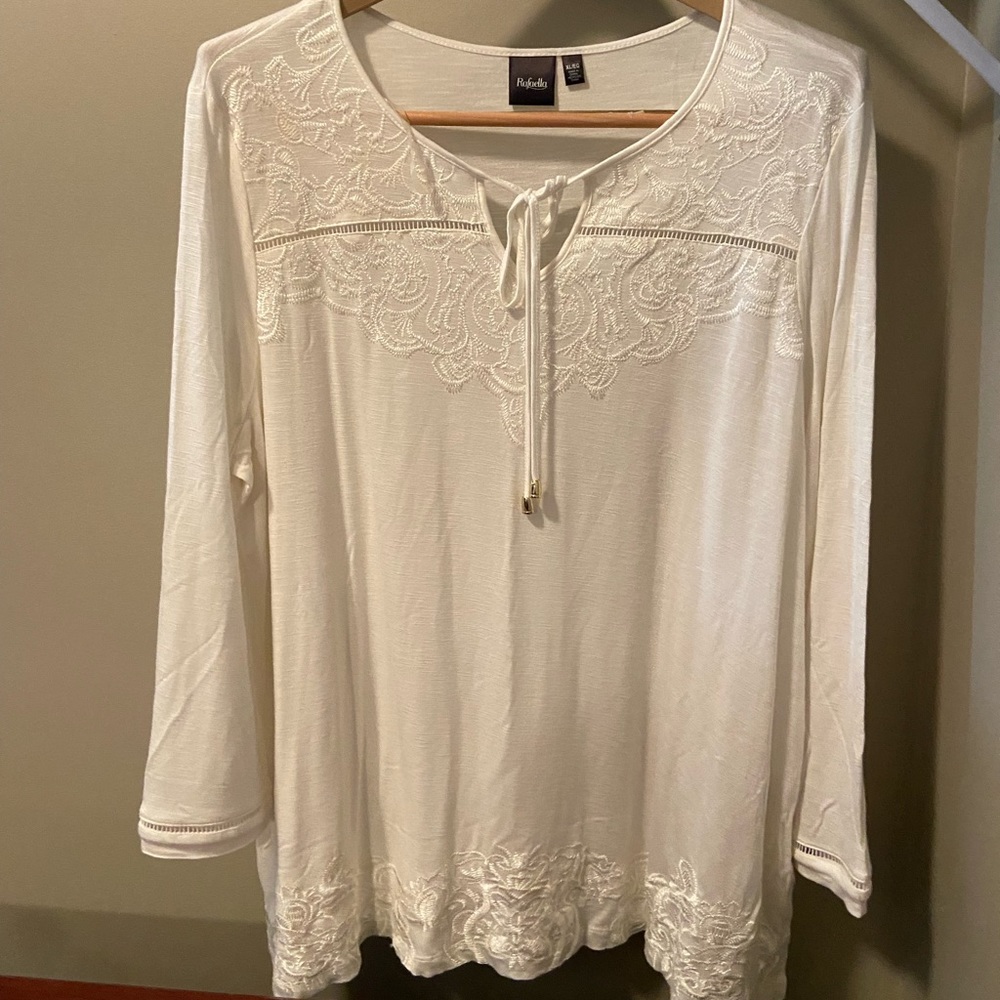 white blouse